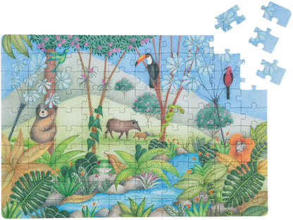 Quebra-Cabeça Mata Atlântica 100 peças